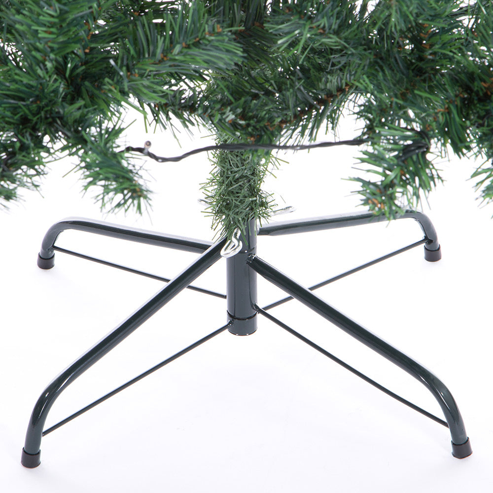 Casaria Kerstboom 180 cm – Incl. LED Kerstverlichting PE Groen
