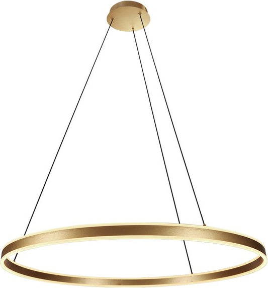 Steinhauer - hanglamp - Ringlux - goud - metaal - Ø 100cm - LED - 3676GO