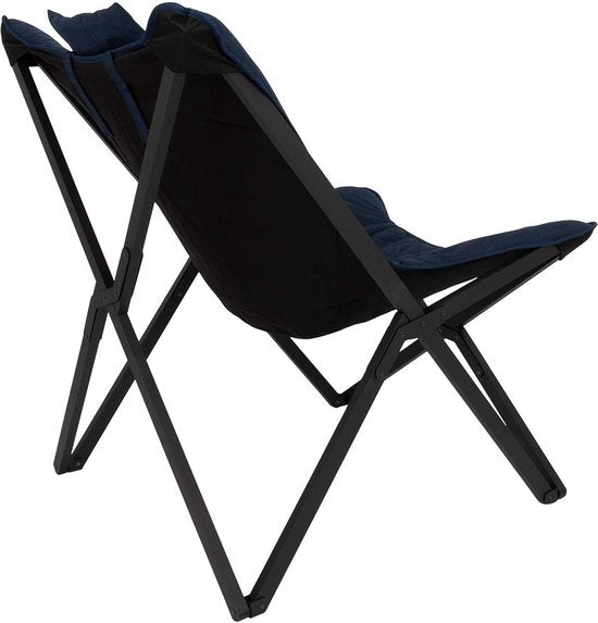 Bo-Camp - Industrial - Relaxstoel - Molfat - Cationic - Blauw