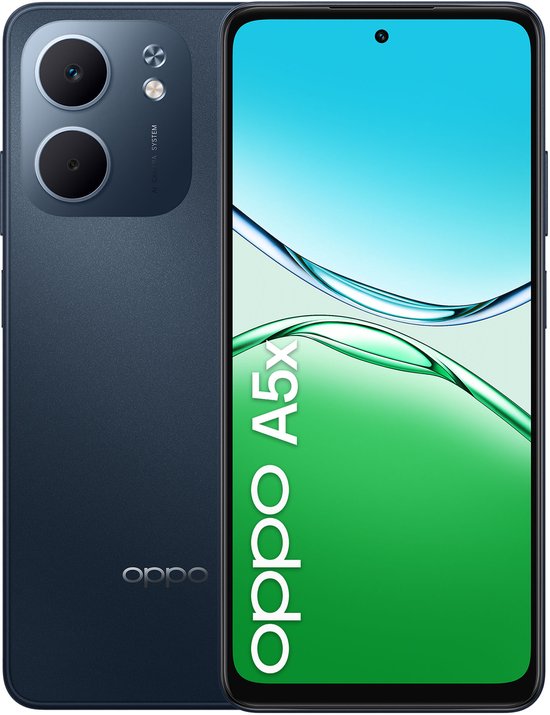 OPPO A5x 4G - 128GB - Zwart