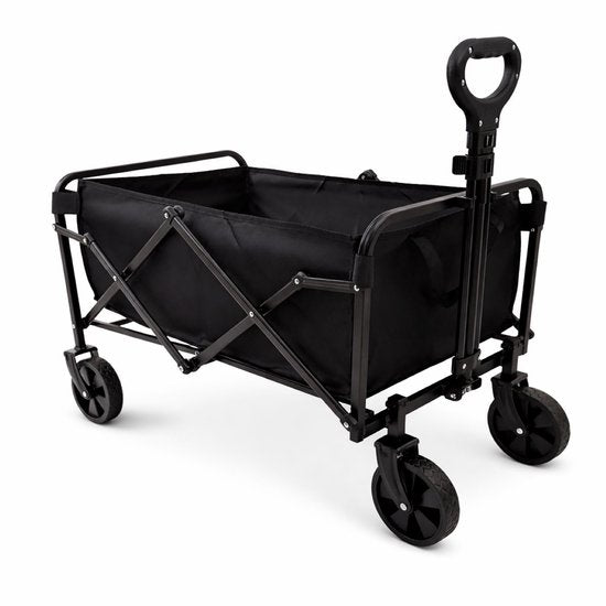Ceruzo Bolderkar 60L – Opvouwbaar – Transportkar – Camping Strand - Max 20kg