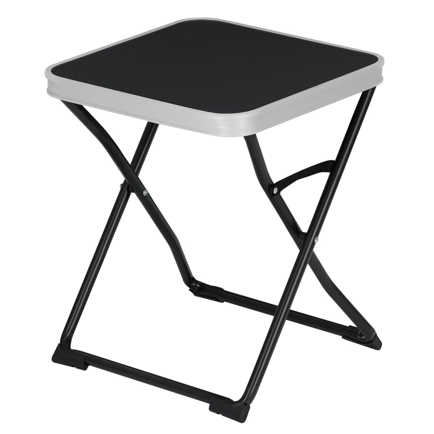 Esituro Campingtafel - Opvouwbaar - Draagbaar - Outdoor - 40,5x40,5x50 cm - Zwart