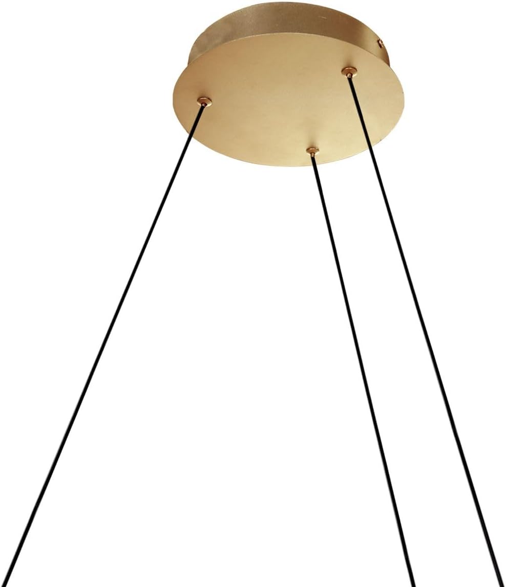 Steinhauer - hanglamp - Ringlux - goud - metaal - Ø 100cm - LED - 3676GO