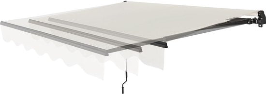 Zonnescherm / Luifel - 300 x 250 cm - Beige - Incl. Bevestigingsmaterialen