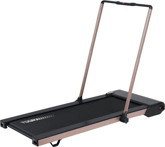Toorx Fitness City Compact Loopband - Goud - 1 Trainingsprogramma's - 14 km/h - LCD Scherm