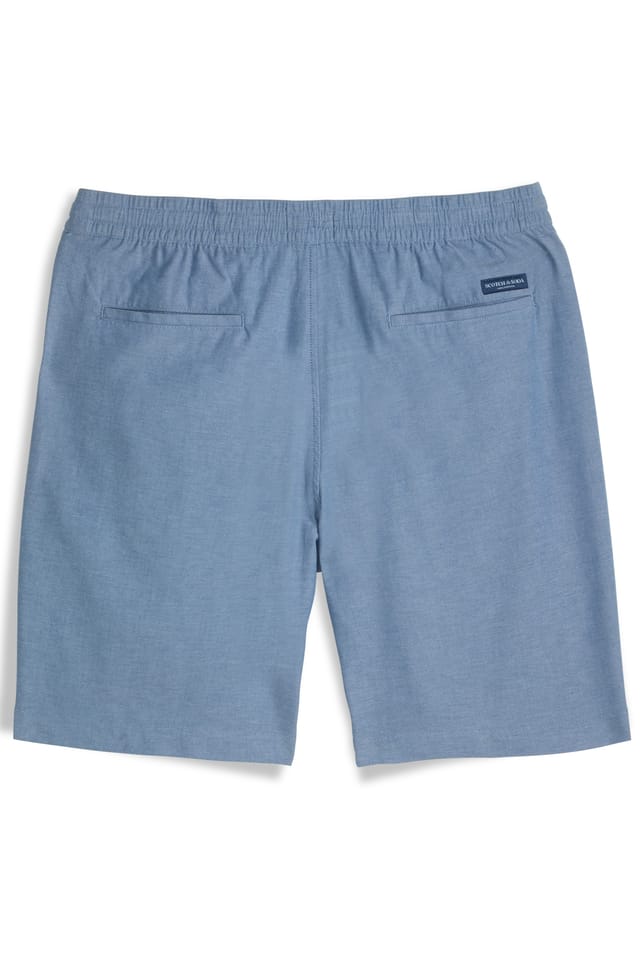 scotch and soda Elastic Short Mix 22176 - Dark Obsidian - Maat M