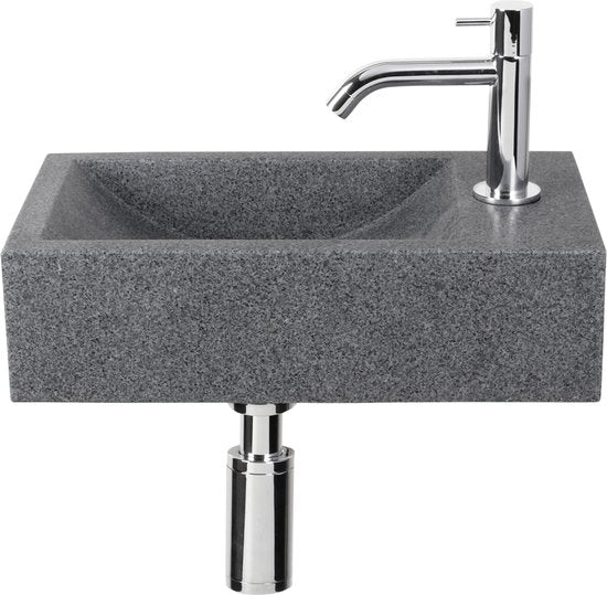 DIFFERNZ CHEOPS FONTEINSET 40X23X1CM GRIJS