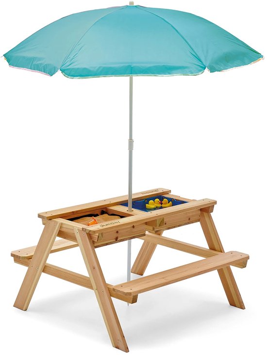Plum Surfside 3 in 1 speeltafel met parasol