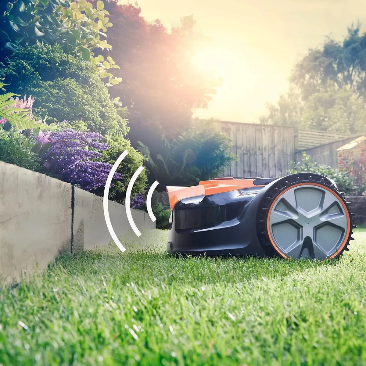 LawnMaster VBRM16 OcuMow Robotmaaier - Draadloos - Tot 150 m² - Obstakelvermijding - Zelfrijdend