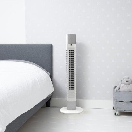 Slimme Torenventilator – Bladloos – Met App & Afstandsbediening – Timer – Energiezuinig – Princess 358275 – Wit