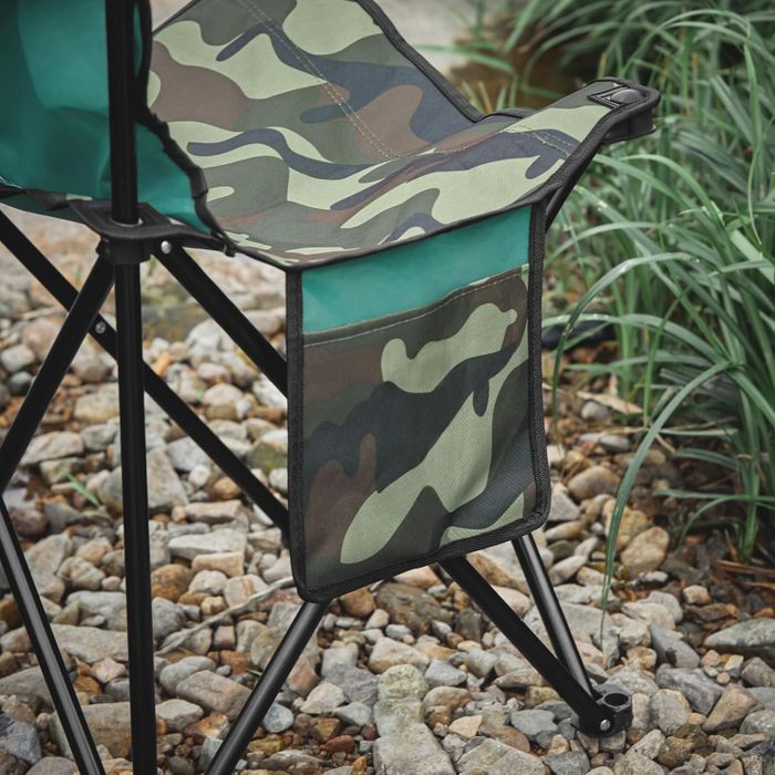 Sobuy Visstoel - camouflagekleur - 145x43x74 cm