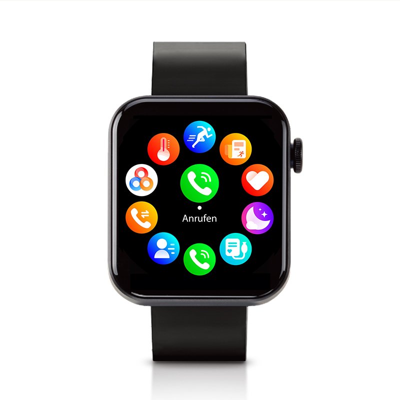 Kendox LifeTracker 2-in-1 Smartwatch en Fitnesshorloge - 6 Slimme Dagelijkse Functies - 18 Sportmodi - Extra Lange Batterijduur