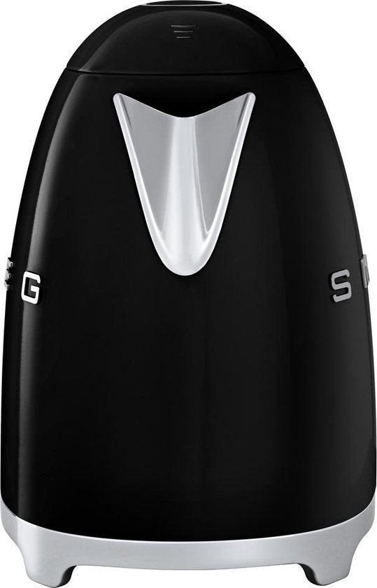 SMEG KLF03BLEU Waterkoker - 1.7L - Kunststof|RVS - BPA vrij - 2400W - 17x22.30x24.60 cm - Zwart