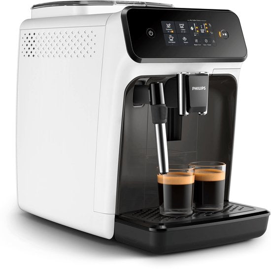 Philips 1200 series - EP1223/00 - Volautomatische espressomachine - Volautomatische koffiemachine - 15 bar - Wit