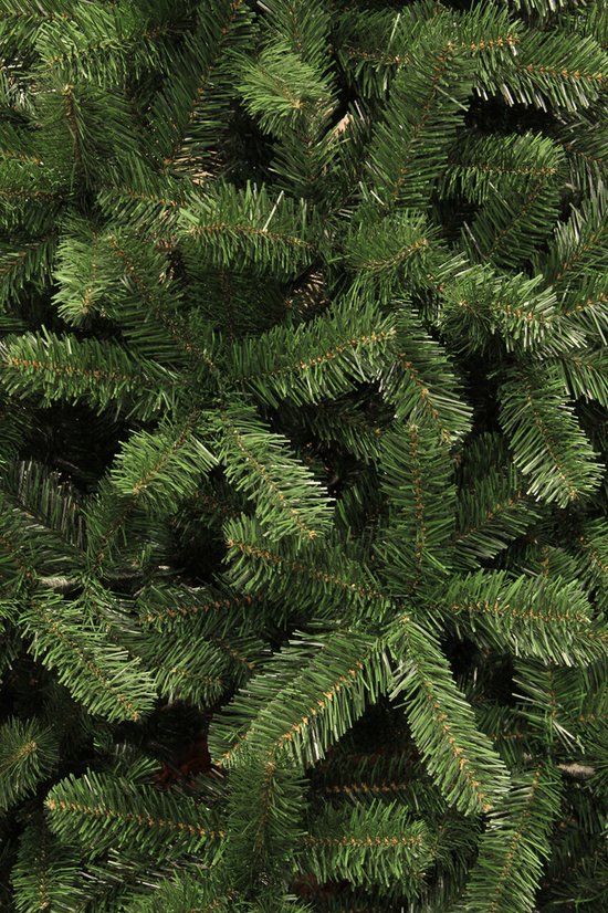Black Box Trees Charlton Kerstboom - Kerstversiering voor Binnen met Natuurlijke Uitstraling - Kunstboom van Zachte PVC Naaldjes voor Realistische Look - H155 x Ø91 cm - Groen