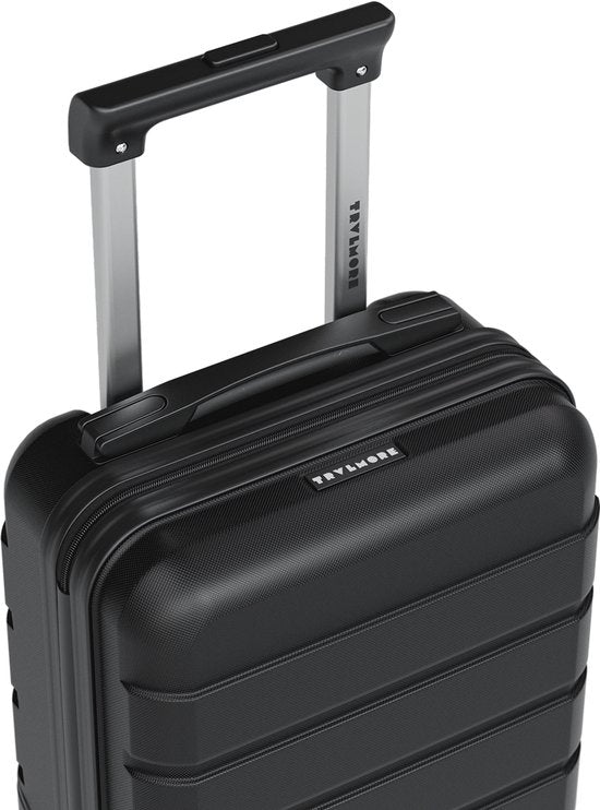 TRVLMORE Handbagagekoffer - 40x30x20 cm - Underseater - 24L - TSA-slot - 2 Wielen - Zwart
