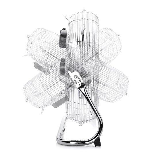 Tristar Metalen Vloerventilator 50 cm – 3 Standen – Boxventilator – 130° Instelbaar – Sterke Luchtstroom – VE-5885