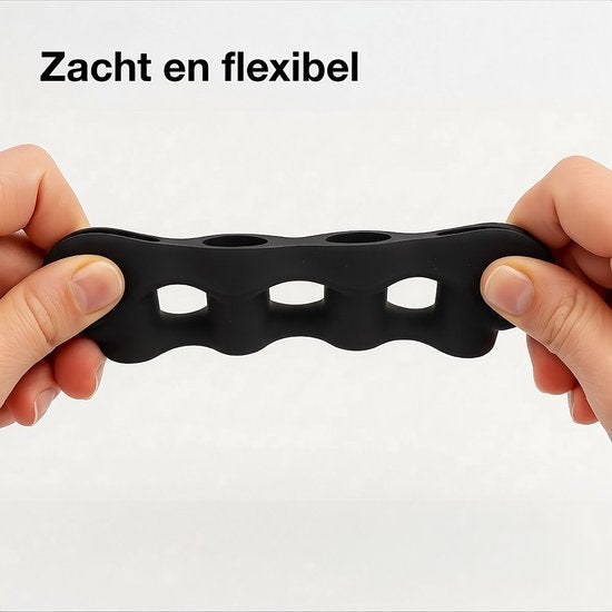 Alyze Teenspreider - 2 Stuks - Hallux valgus teenafstandhouder - Teenbeschermer - Tenenspreiders - Hamertenen-afstandhouder - Grote teen - Persoonlijke Verzorging