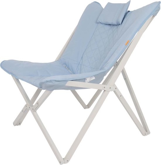 Bo-Camp - Pastel - Relaxstoel - Gordes - Blauw