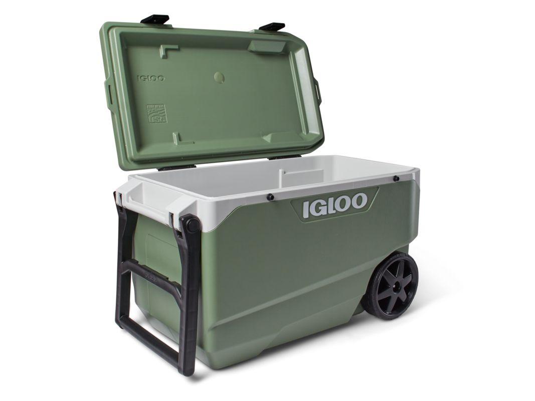 Igloo EcoCool Latitude 90 Roller Koelbox - 85 Liter - Vintage Green