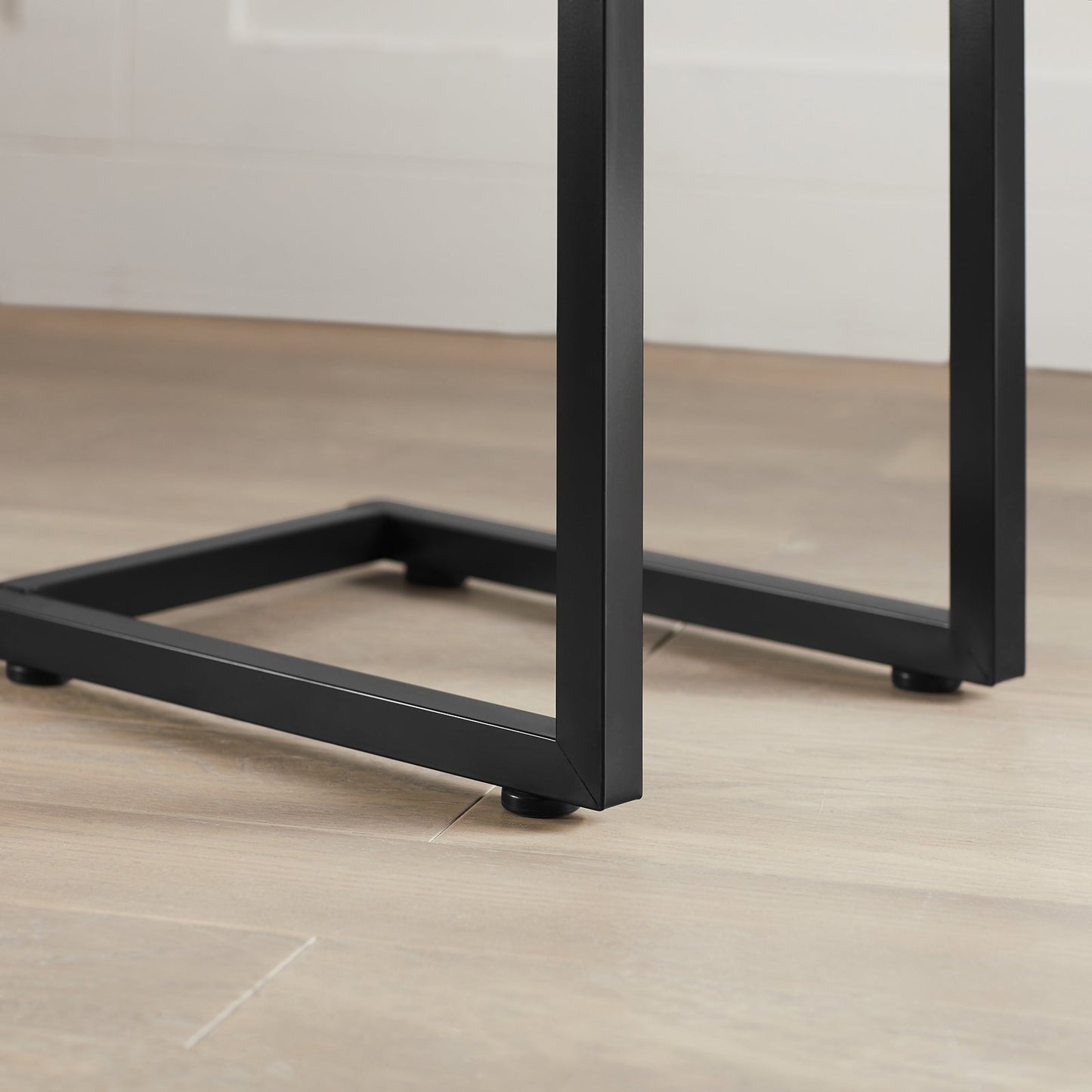 SoBuy FBT44-HG Bijzettafel - Metalen Standaard - 30x60x40 cm -Grijs