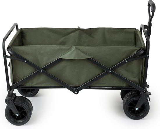 909 Outdoor Bolderkar - Opvouwbaar - Max laadvermogen 80 KG - 100x57x99cm - Groen