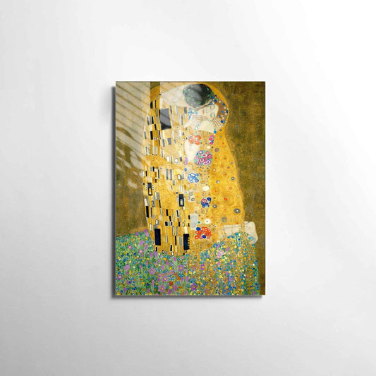 Bozeman Decoratief schilderij van gehard glas - 50 x 70 cm - Veelkleurig