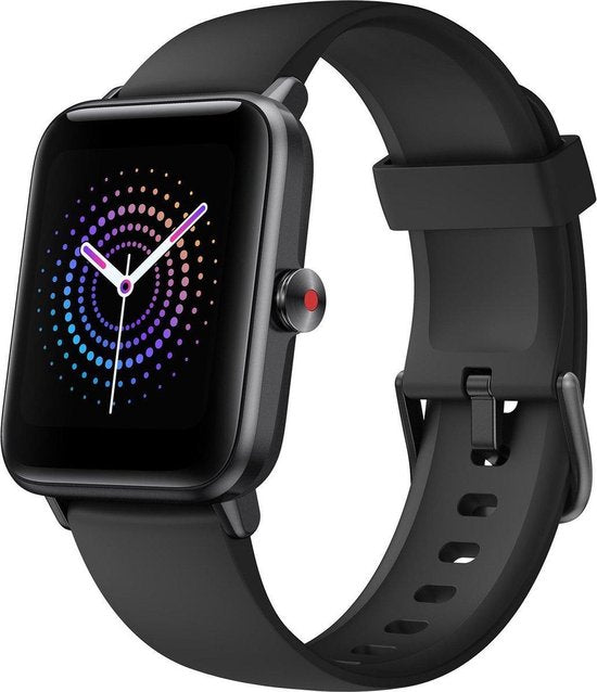 MAOO BOOST Smartwatch – Waterproof – Smartwatch voor Heren & Dames – Stappenteller, Hartslag & Slaapmonitor – Multisport – Android & iOS – Zwart