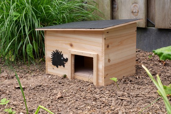 Lifetime Garden Egelhuis Hout - FSC 100% - Egelhuisje - Cavia Huisje - Hout