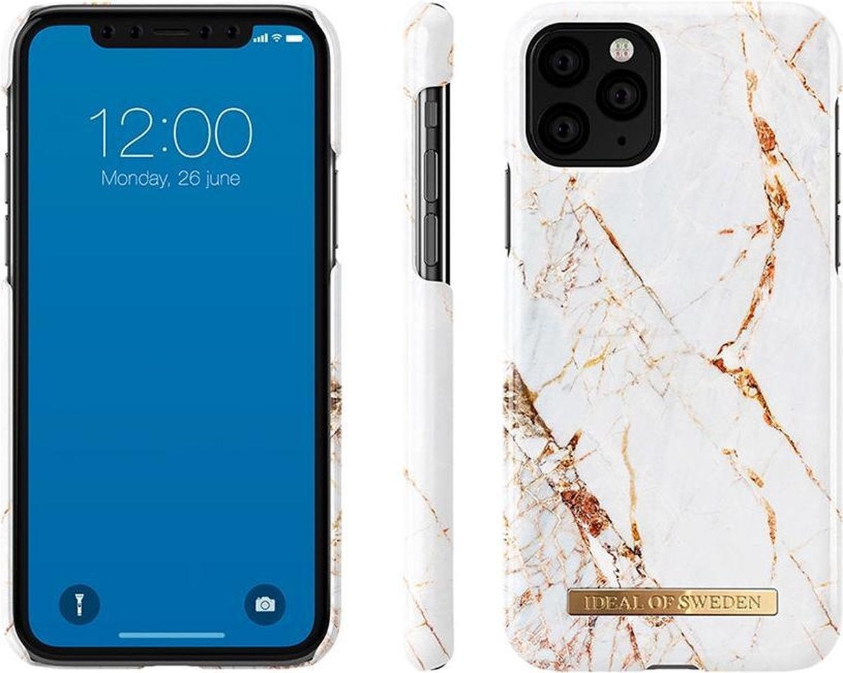 iDeal of Sweden iPhone 11 Pro Backcover hoesje - Carrara Gold