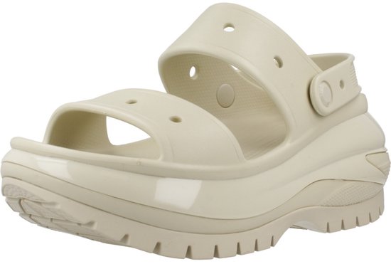 Crocs Classic Mega Crush Sandalen Beige EU 38-39