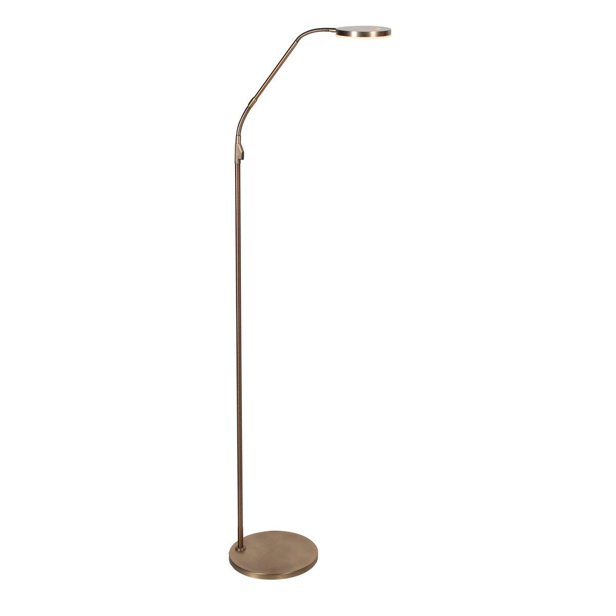 Steinhauer Exclusive - vloerlamp - Soleil2 - brons - kunststof metaal - design lamp - LED - 4389BR