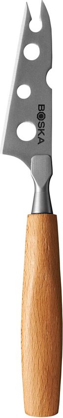 Boska Kaasmessenset Amigo Small – Kaasmesjes - Set van 5 – Voor Elke Kaassoort – Non-stick – Ergonomisch – RVS en Beukenhout