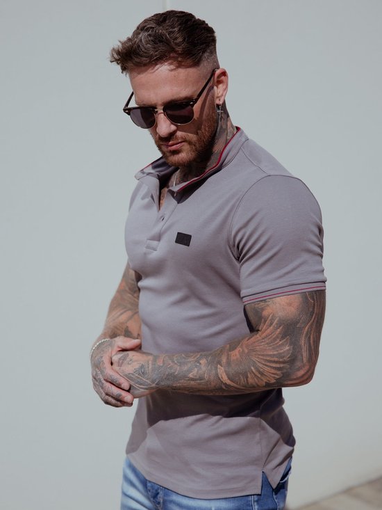 AB Lifestyle - Tokio Polo | Cool Grey - Heren - Maat: XS