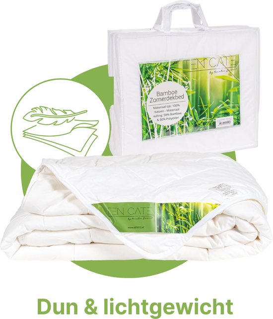 Ten Cate Dekbed - Zomerdekbed 240x220 - Dekbedden - Bamboe - Verkoelend Dekbed