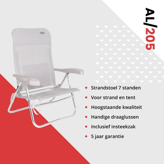 Crespo - Strandstoel - AL/205 - Beige