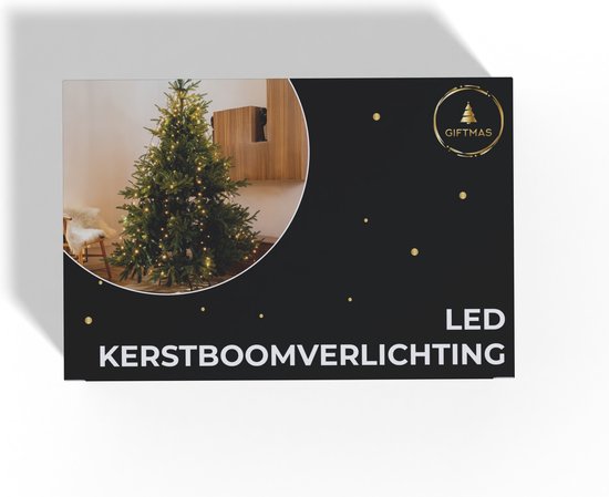 Giftmas Kerstverlichting met 280 lampjes - 2 Meter