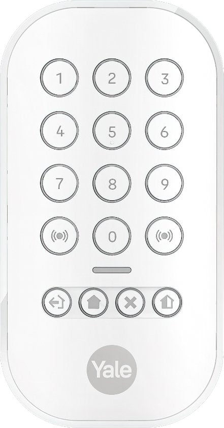 Yale - Keypad - Met Paniekknop - Verlicht Toetsenbord - 1 km Bereik