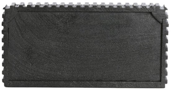 Light & Living Wandplank Gatura Mangohout, 40cm - Zwart