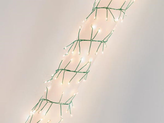 Clusterverlichting 600 LED – 6 Meter – Warm Wit – Kerstverlichting Binnen & Buiten