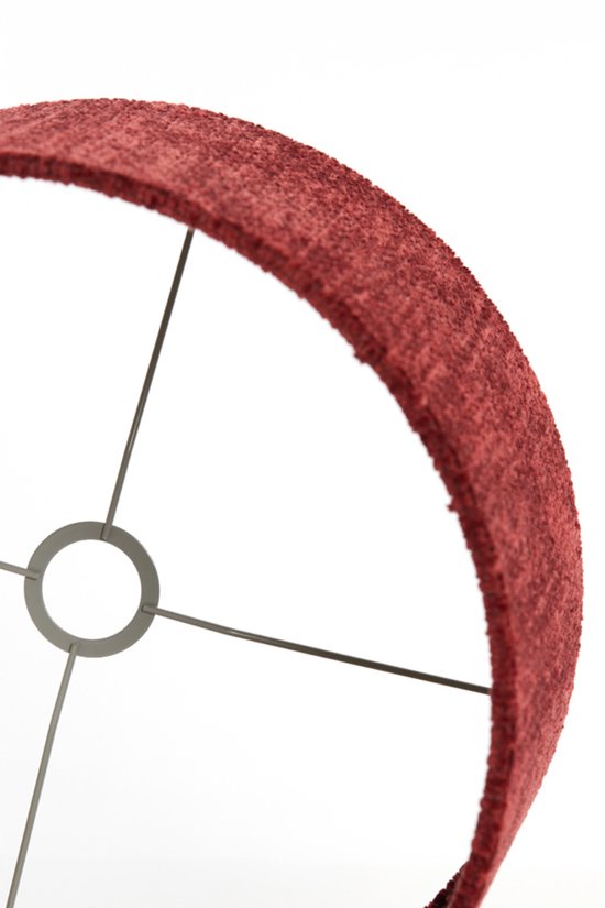 Light & Living - Lampenkap RUBY - Ø30x21cm - Rood