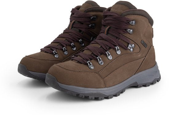 Travelin' Glesborg Heren - Halfhoge wandelschoenen - Waterdicht - Bruin - Maat 44