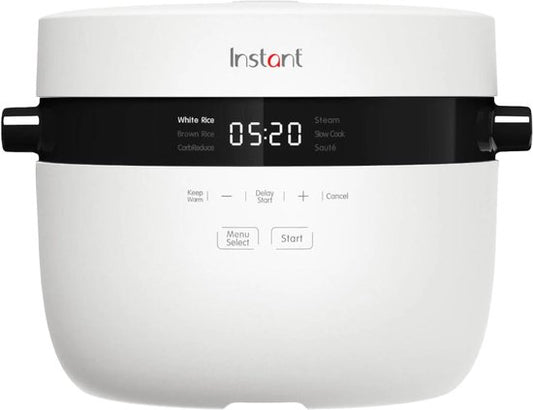 Instant Pot Rijstkoker & Stomer 4,8L - 8 Programma's - Slowcooker - Sauteren - CarbReduce Technologie - Tot 20 Porties - Multi Grain
