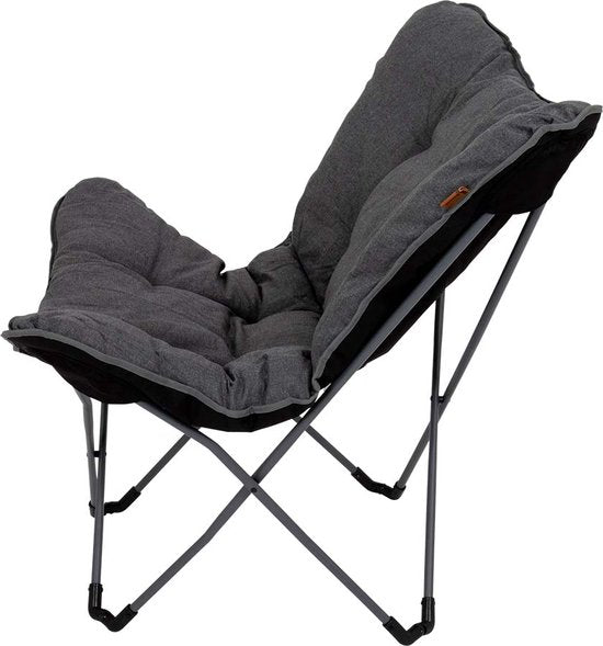 Bo-Camp - Urban Outdoor - Vlinderstoel - Redbrigde - L - Oxford polyester - Grijs