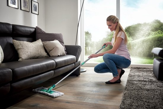 Leifheit Classic XL Vloerwisser - met microvezeldoek - 42 cm wisbreedte