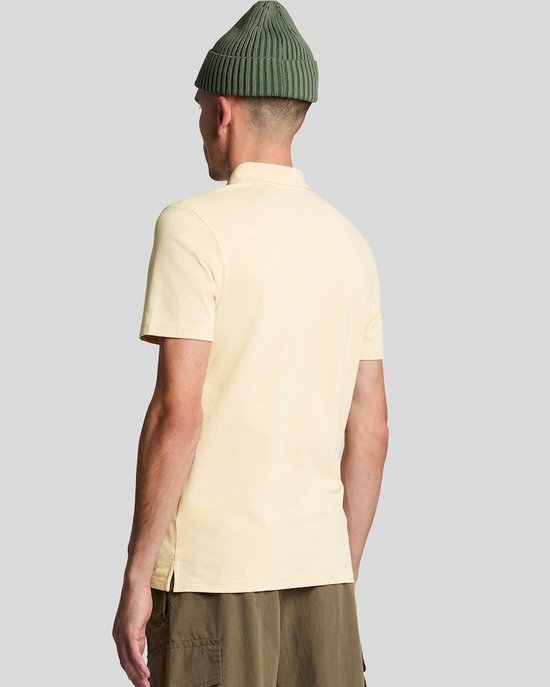 Lyle and Scott Sport SS Polo Heren Beige - Maat S