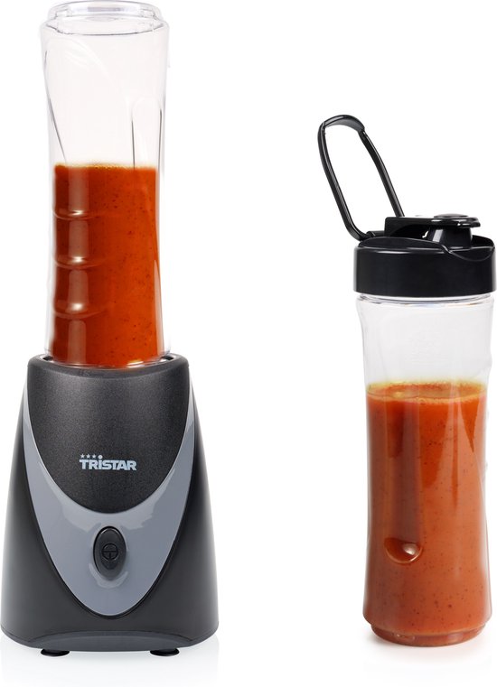 Tristar Blender 250W - BL-4485KL - 0,5L - Blender to go - Zwart