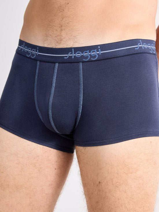 sloggi Retro Boxer Blauw Start - Maat M