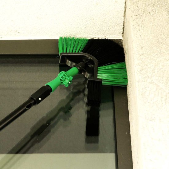 Hammersmith AquaClean Deluxe hoekborstel - Accessoire voor Hammersmith Aquaclean Deluxe - Eenvoudige installatie - voor het reinigen van dakgoten, dakranden, metalen voegen en nog veel meer.