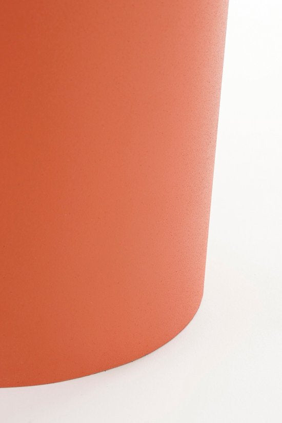 Mica Decorations Feroza Bijzettafel - H51 x Ø30 cm - Metaal - Oranje